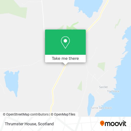Thrumster House map