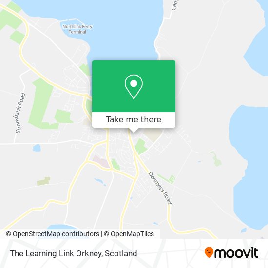 The Learning Link Orkney map