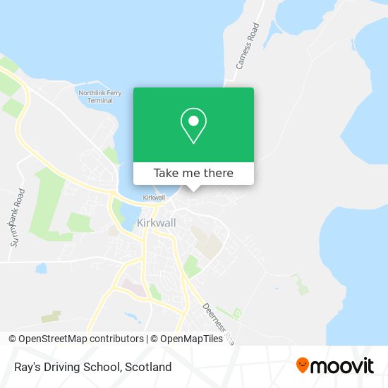 Ray's Driving School map
