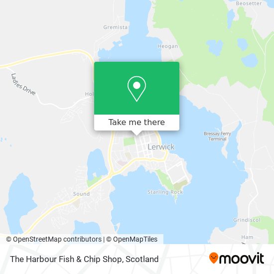 The Harbour Fish & Chip Shop map