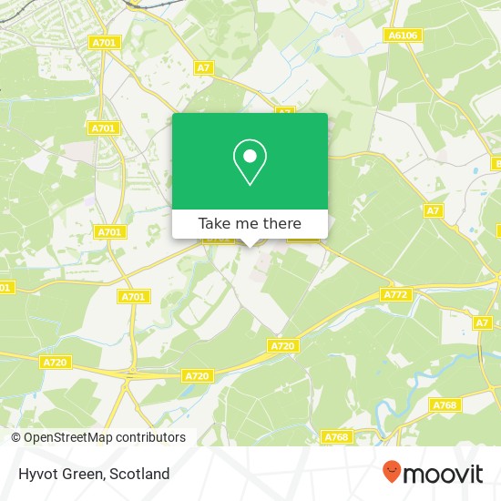 Hyvot Green map