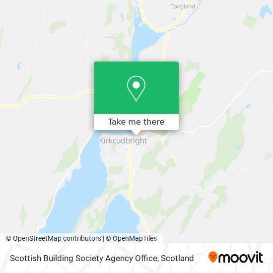 Scottish Building Society Agency Office map