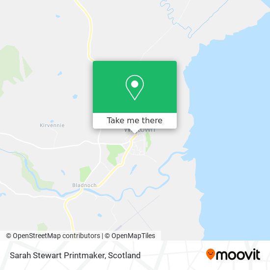 Sarah Stewart Printmaker map