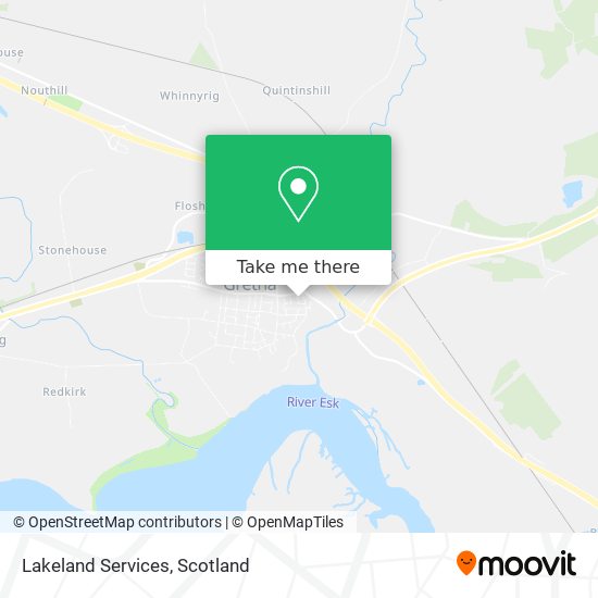 Lakeland Services map