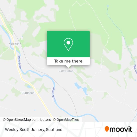 Wesley Scott Joinery map