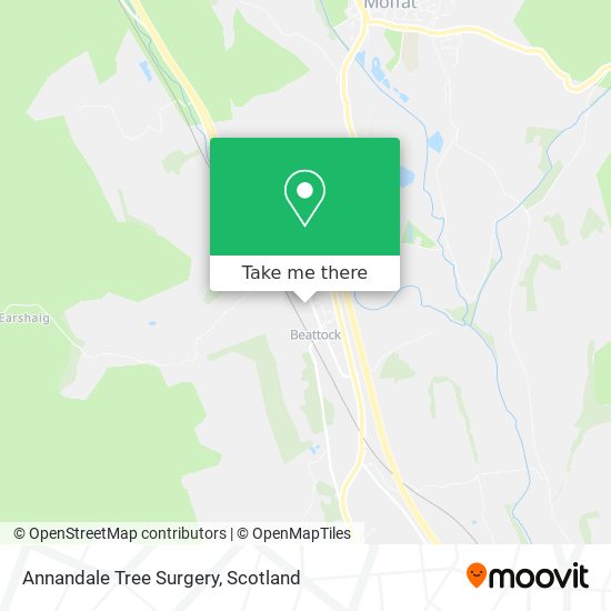 Annandale Tree Surgery map