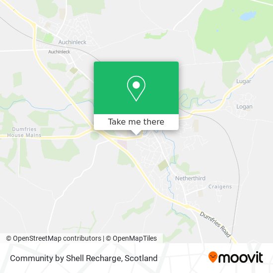 Community by Shell Recharge map