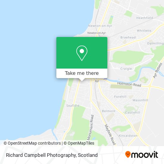 Richard Campbell Photography map
