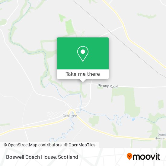 Boswell Coach House map