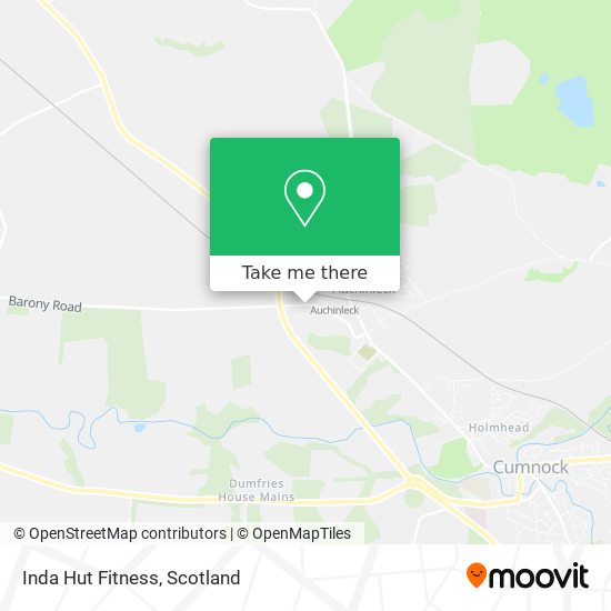 Inda Hut Fitness map