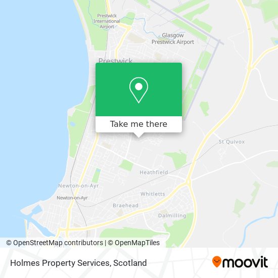 Holmes Property Services map