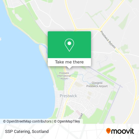 SSP Catering map