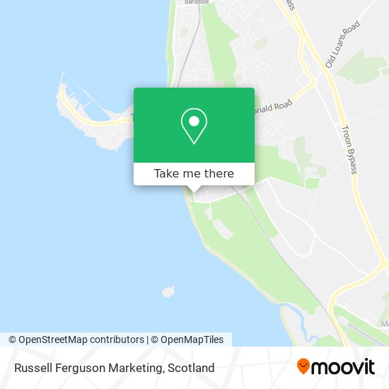 Russell Ferguson Marketing map