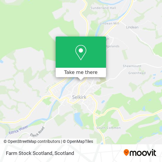 Farm Stock Scotland map