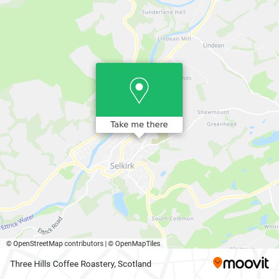 Three Hills Coffee Roastery map