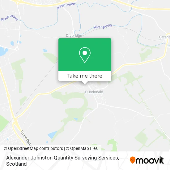 Alexander Johnston Quantity Surveying Services map