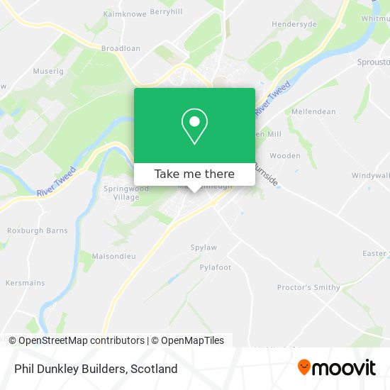 Phil Dunkley Builders map