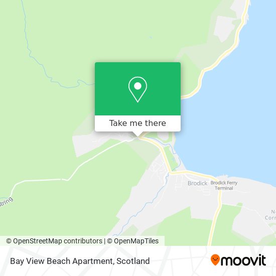 Bay View Beach Apartment map