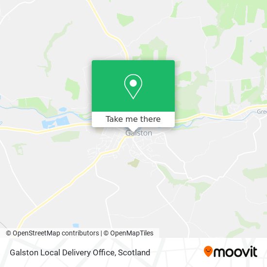 Galston Local Delivery Office map