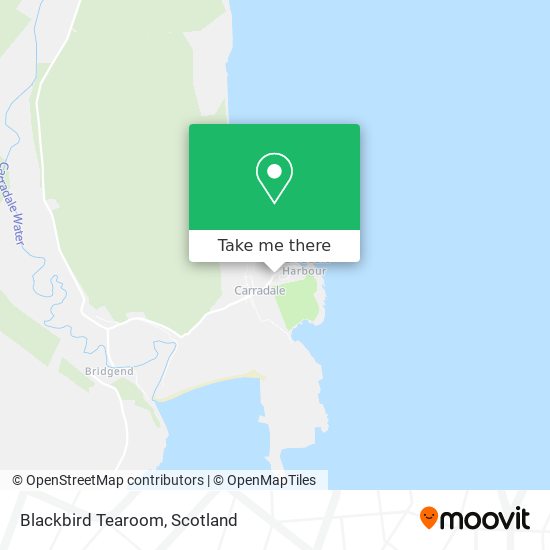 Blackbird Tearoom map