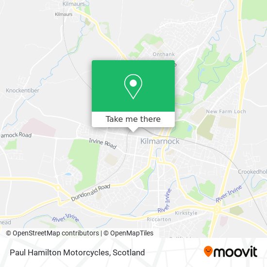 Paul Hamilton Motorcycles map