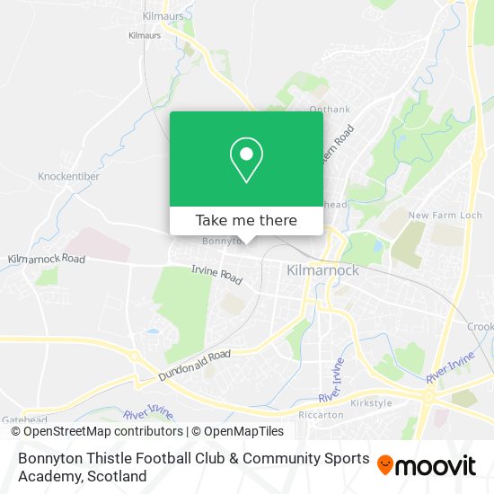 Bonnyton Thistle Football Club & Community Sports Academy map