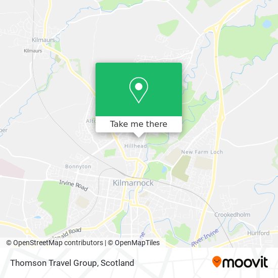 Thomson Travel Group map