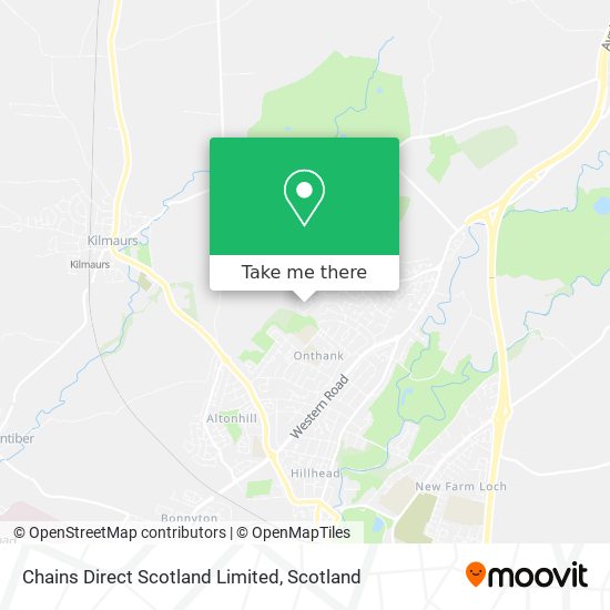 Chains Direct Scotland Limited map