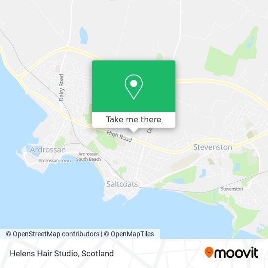 Helens Hair Studio map