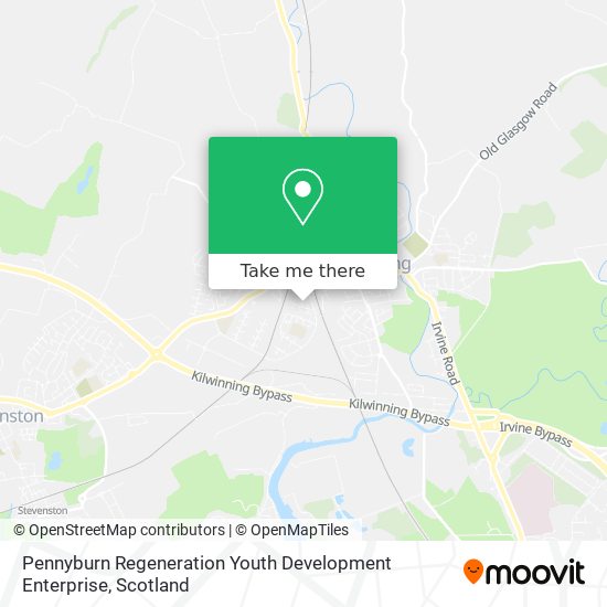 Pennyburn Regeneration Youth Development Enterprise map