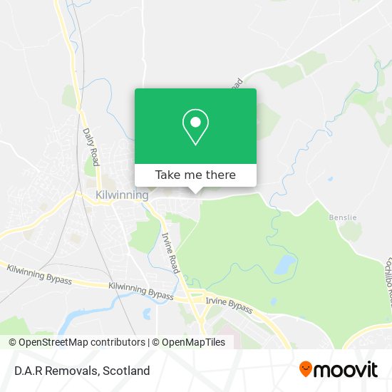 D.A.R Removals map