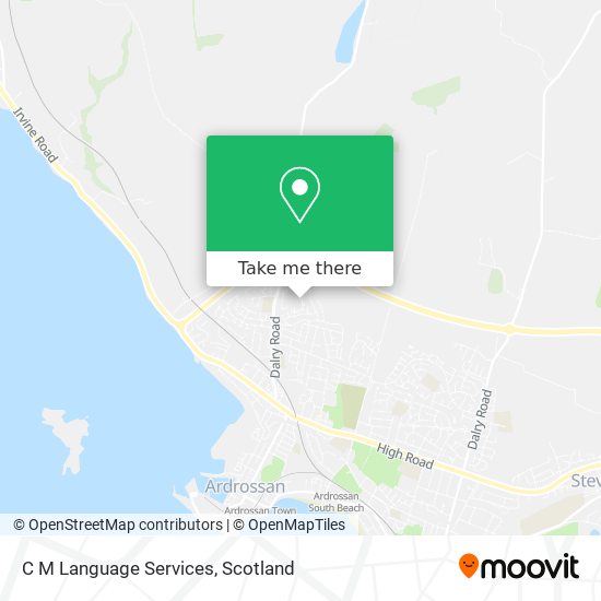 C M Language Services map