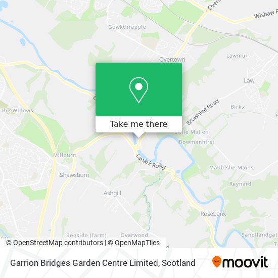 Garrion Bridges Garden Centre Limited map