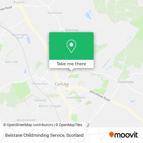 Belstane Childminding Service map