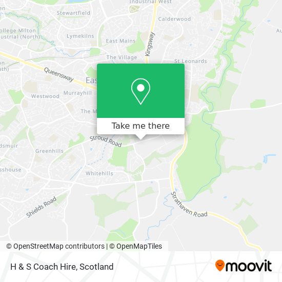 How to get to H & S Coach Hire in East Kilbride by Bus or Train?