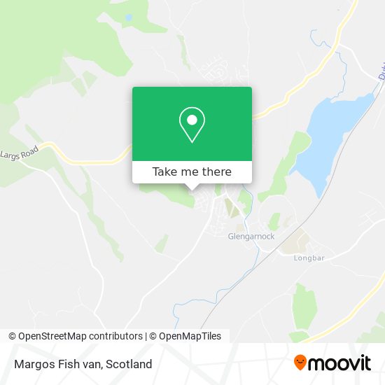 Margos Fish van map