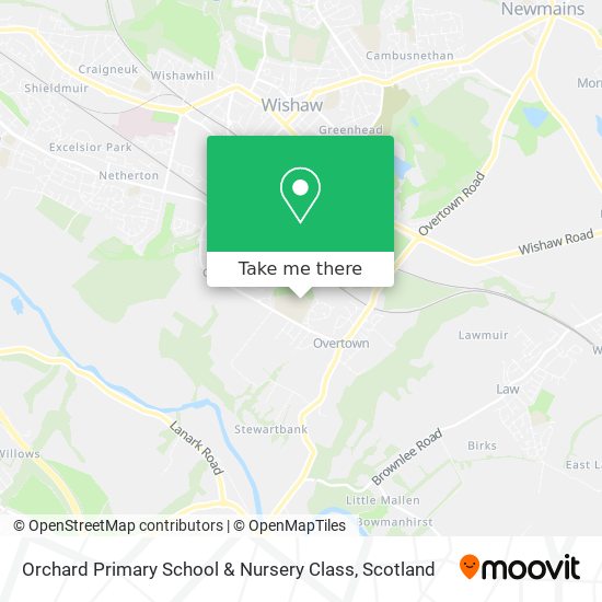 Orchard Primary School & Nursery Class map