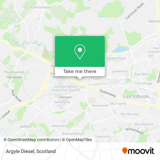 Argyle Diesel map