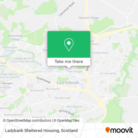Ladybank Sheltered Housing map