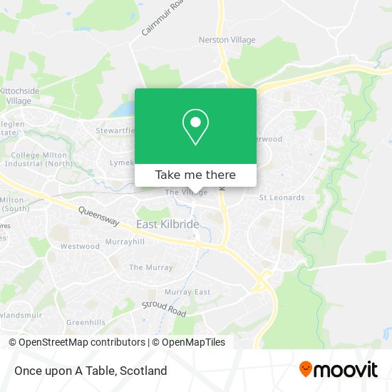 Once upon A Table map
