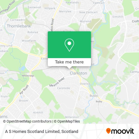 A S Homes Scotland Limited map