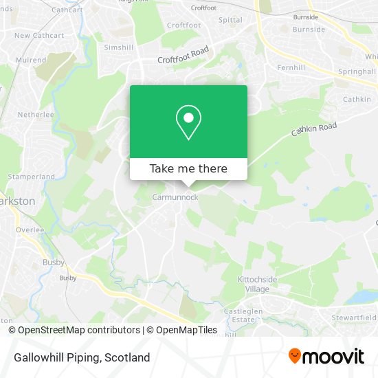 Gallowhill Piping map