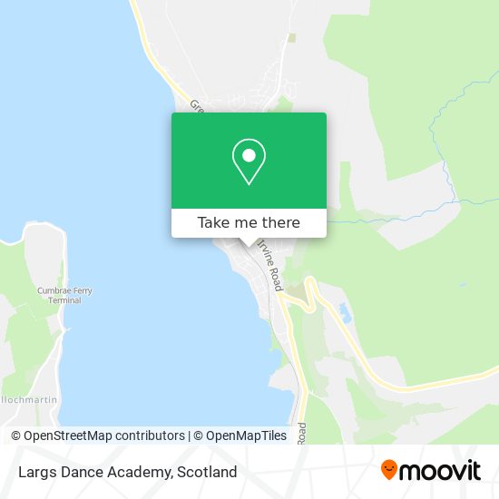 Largs Dance Academy map