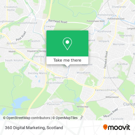 360 Digital Marketing map