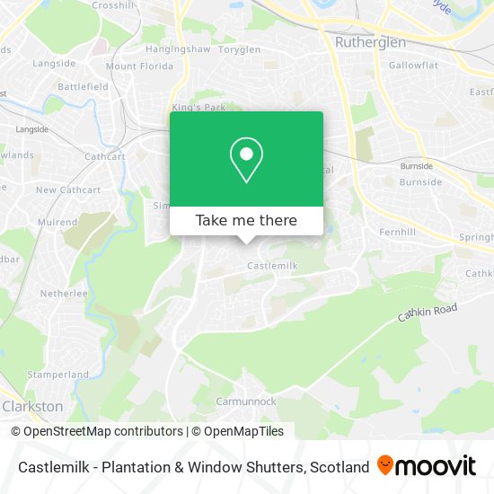 Castlemilk - Plantation & Window Shutters map