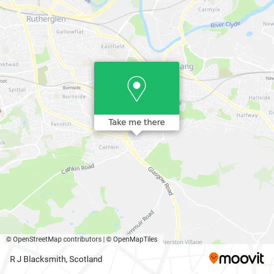 R J Blacksmith map