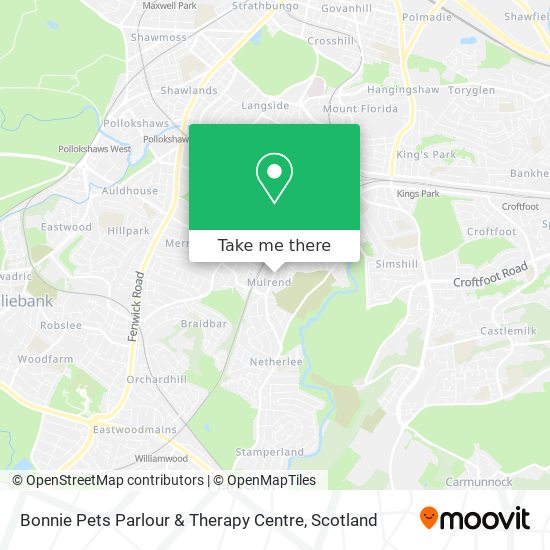 Bonnie Pets Parlour & Therapy Centre map