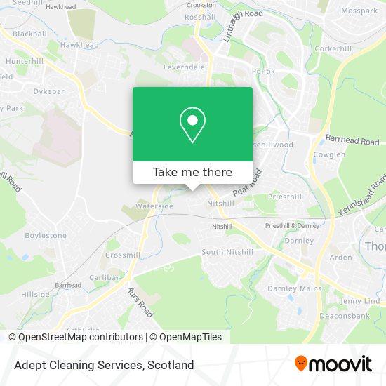 Adept Cleaning Services map