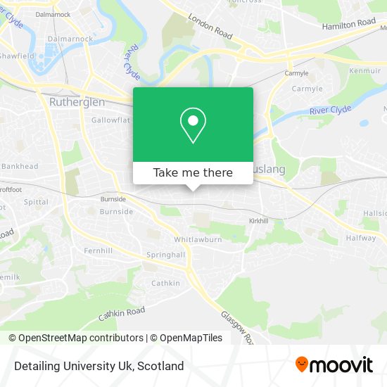 Detailing University Uk map