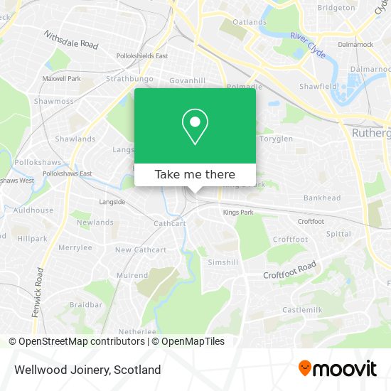 Wellwood Joinery map